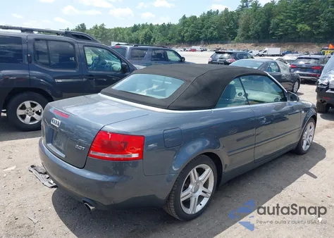 2008 Audi A4 2.0T из США, поврежденный, VIN WAUAF48HX8K016370